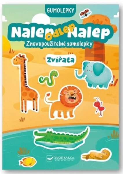 Nalep-odlep-nalep! Gumolepky Zvířata