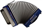 Hohner Corona III BbEbAb, dark blue