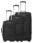 Travelite Bolonia Wheeled Duffle S,M,L Black S: 35 l / M: 50 l / L: 75 L TRAVELITE-8000250-01