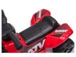 Mamido Dětská elektrická čtyřkolka ATV červená