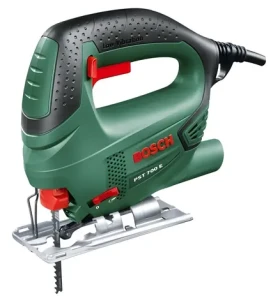 Bosch PST 700 E / Přímočará pila / 500 W / až 3100 zdvihů/min / hloubka řezu 70 mm (06033A0000)