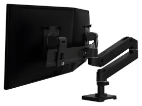 ERGOTRON LX Pro Desk Dual Direct Arm černá / Stolní rameno pro 2 monitory (45-684-292)