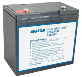 AVACOM AVA-RBP01-12550-KIT / Náhradní baterie pro UPS / 12V / 55Ah / VRLA / Tripp Lite PowerWalker (AVA-RBP01-12550-KIT)