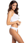 Dámská tanga 1589s ultra comfort white - GATTA bílá M