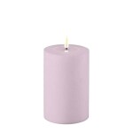 DeluxeHomeart Venkovní LED svíčka Dusty Pink 15 cm, růžová barva, fialová barva, plast