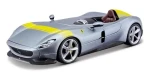Bburago RACE+PLAY Ferrari Monza SP1 stříbrná