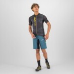KARPOS Green Fire Jersey, Black/Lemon Curry velikost: L