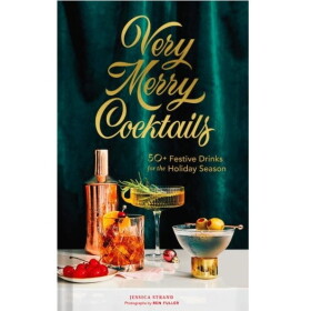 New Mags Kniha - Very Merry Cocktails, Jessica Strnad, zelená barva, papír