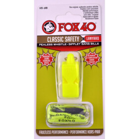 Fox 40 Classic Bezpečnostní píšťalka + šňůra 9903-1308 neonová N/A