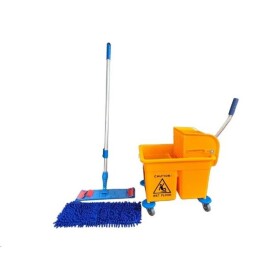 Úklidový set 24 - ždímač+ magnetický držák+ teskop. tyč + žinylkový mop flipper 1x24l