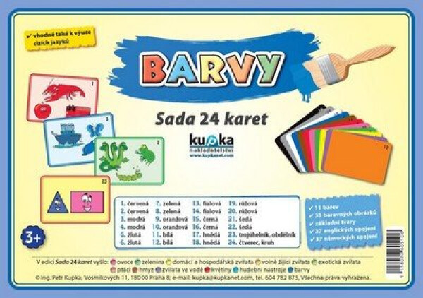 Barvy - Sada 24 karet - Kolektiv autorů