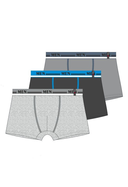 Hladké pánské boxerky Redo 3XL-5XL směs barev 3XL