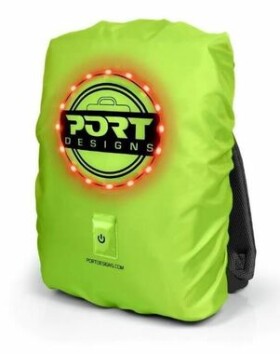 Port Designs 180113 backpack cover Backpack rain cover Yellow Nylon 25 L