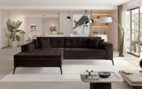 Sedací souprava Solange Provedení: Levá varianta, látka: Mat Velvet 29