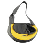 Travel taška pro psa přes rameno Barva: Žlutá, Dle váhy psa: do 2 kg 38 x 22 cm, 42 x 26 cm