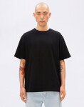 Tričko Armedangels Maarkos Heavy Weight 105 black