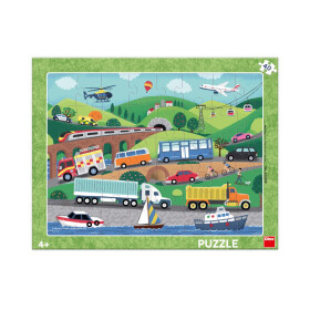 Puzzle 40 Dopravní prostředky