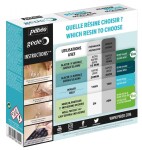 Křišťálová pryskyřice Gédéo 150 ml – Pébéo, sada