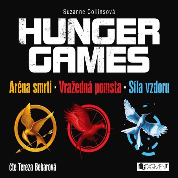 Hunger Games - komplet 1. - 3. díl - Suzanne Collinsová - audiokniha