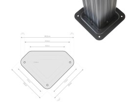 Zahradní altán – Messina 2 (champagne)