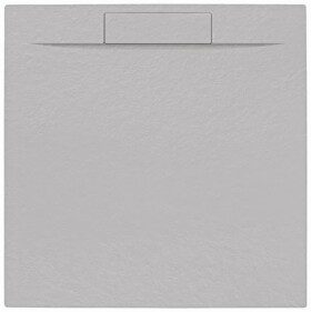 Sprchová vanička čtvercová SAT Fusion 90x90 cm litý mramor Gris Perla  SATFU9090GRP SATFU9090GRP