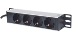 Intellinet / PDU lišta / 1U / 10" / 4x zásuvka / 1,8 m kabel (714020)