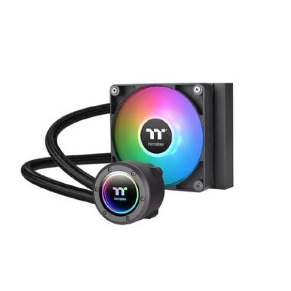 THERMALTAKE TH120 V2 ARGB černá / AIO vodní chladič CPU / 120 mm / 2000 RPM @ 25.8 dB / 57.05 CFM / 4 pin (CL-W360-PL12SW-A)