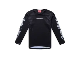 Troy Lee Designs Youth Sprint Pro dětský dres dlouhý rukáv Mono Black vel. XS