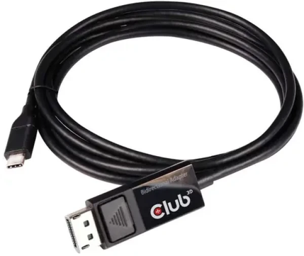 Club3D Kabel USB Typ C na DisplayPort 1.4 8K 60Hz (M/M) 1.8m (8719214471224)