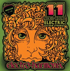 Electro-Harmonix Nickel Wound Electric Guitar Strings 11 Medium