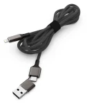 Smrter Speedy černá / Nabíjecí a datový kabel / Lightning / 100 cm (SMRTER_SPEEDY_L_BK)