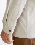 Klättermusen Syn LS Shirt M's 117 Silver Creme M
