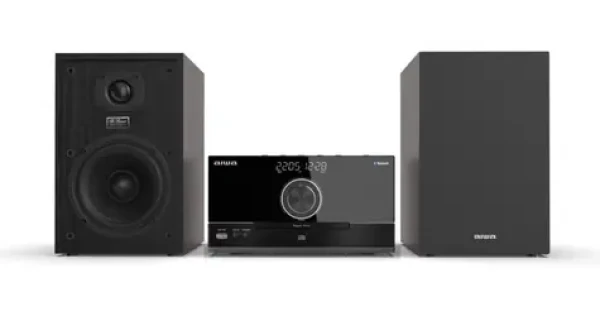 Aiwa MSBTU-600 černá / Mikrosystém / 50W / Bluetooth 5.0 / CD / USB / FM (MSBTU-600)