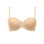 Padded Basic strapless podprsenka s kosticí s výztuží, var. ramínka 5640 desert - RosaFaia 753 desert 80E