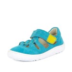 Dívčí barefoot sandály ELASTIC Turquoise Froddo G3150262-15 tyrkysová - 29