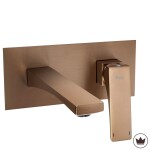 REA - Podomítková umyvadlová baterie PREMIUM Joe Brush Copper REA-B4509