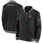 Nike Pánská bunda Cincinnati Bengals NFL Sideline Coach Bomber Velikost: XL