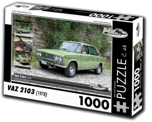 RETRO-AUTA Puzzle č. 48 VAZ 2103 (1978)