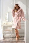 Dámský župan krátký HEAVEN 2555 Pudr růžová - L&L Lamp pudrovo-růžová L