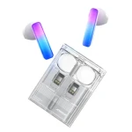 Joyroom JR-TC1 IceLens Series bílá / Bezdrátová sluchátka / Bluetooth 5.3 / LED světla (6941237113634)