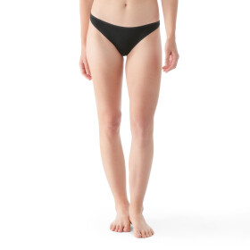 Dámské merino kalhotky SMARTWOOL Women's Everyday Merino Thong Boxed, Black velikost: M