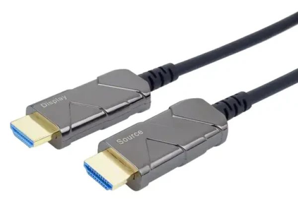 PremiumCord Ultra High Speed HDMI 2.1 optický fiber kabel 8K@60Hz / zlacené / 7m (kphdm21x07)