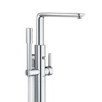 GROHE - Lineare Vanová baterie do podlahy, s příslušenstvím, chrom 23792001