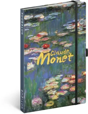 NOTIQUE Notes Claude Monet, linkovaný, 13 x 21 cm (A-34381)