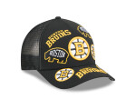 New Era Pánská kšiltovka Boston Bruins NHL 9FORTY M-Crown A-Frame Trucker All Over černá
