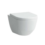 Laufen - Pro Závěsné WC, 530x360 mm, s LCC, bílá H8209564000001