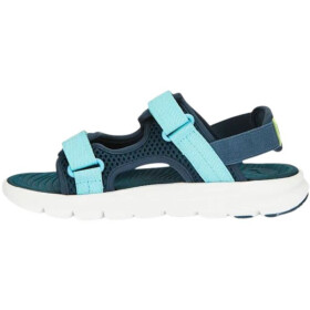 Dětské sportovní sandály Evolve Jr 390449 02 Tmavě modrá se sv.modrou a žlutou - Puma modrá s tm. modrou 37