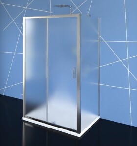 POLYSAN - EASY třístěnný sprchový kout 1100x700, L/P varianta, sklo Brick EL1138EL3138EL3138