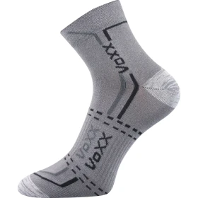 VOXX Ponožky bavlněné sportovní FRANZ 03 světle šedé (3 páry) 39-42 113602