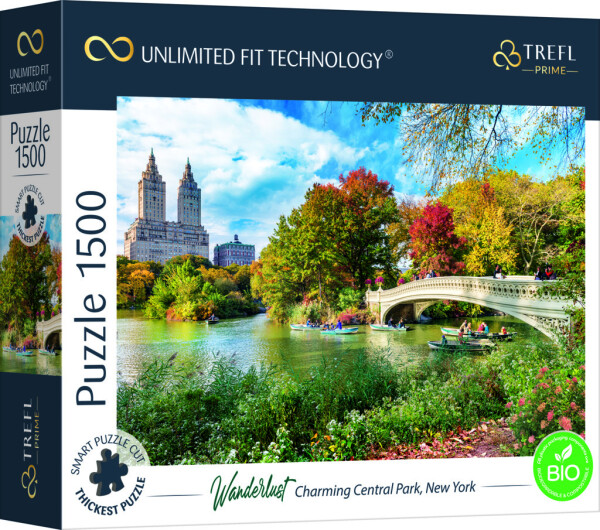 Puzzle Wanderlust: Kouzelný Central Park, New York 1500 dílků